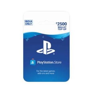 PlayStation Wallet Top Up INR 2500