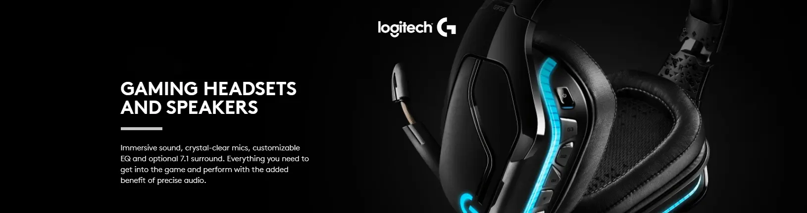 Logitech Gaming Headphones for PC, PlayStation and Xbox