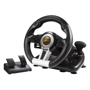PXN V3II 180 Degree Universal Car Sim Race Steering Wheel with Pedals for PS3, PS4, Xbox One, Nintendo Switch