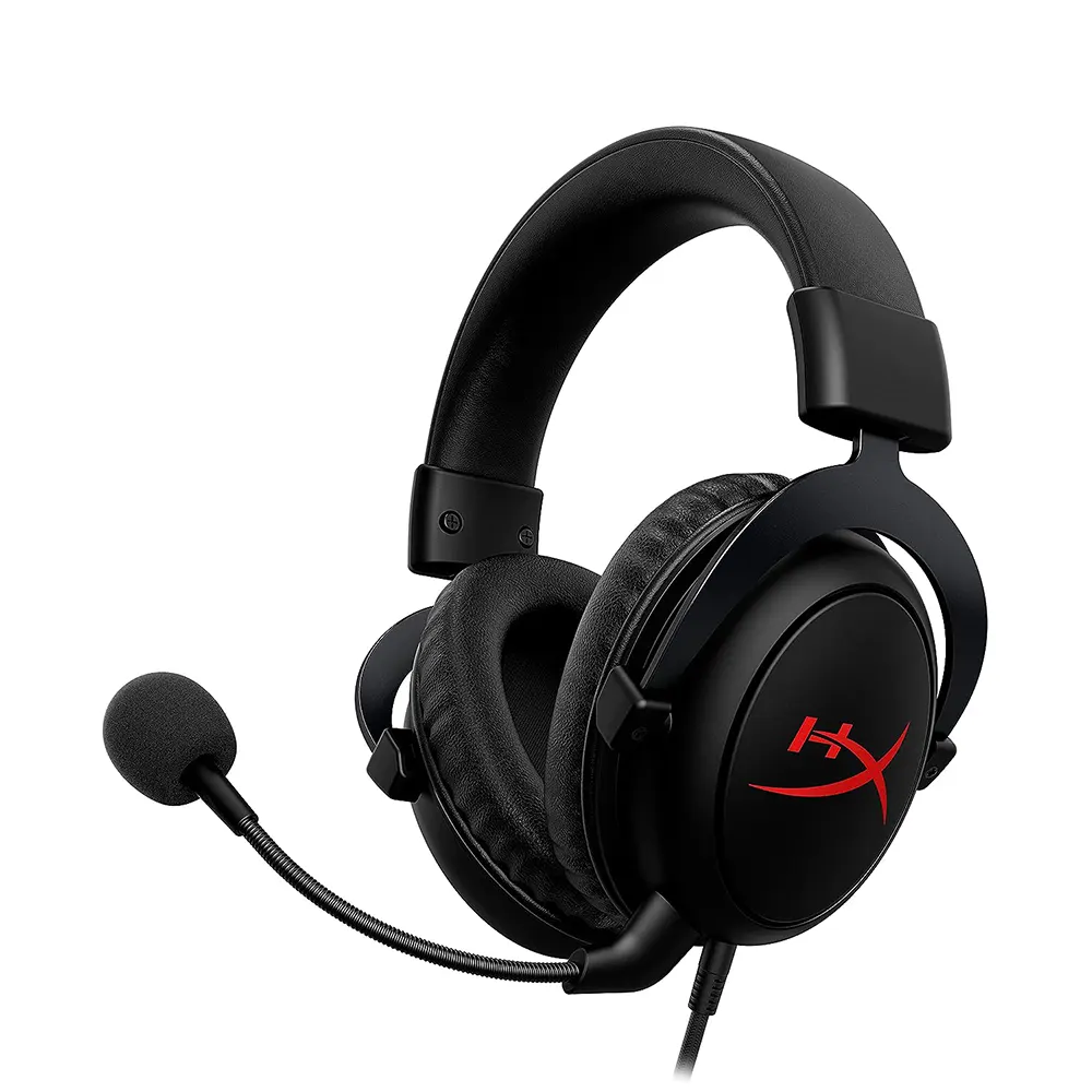 HyperX cloud core headsets with removable mic