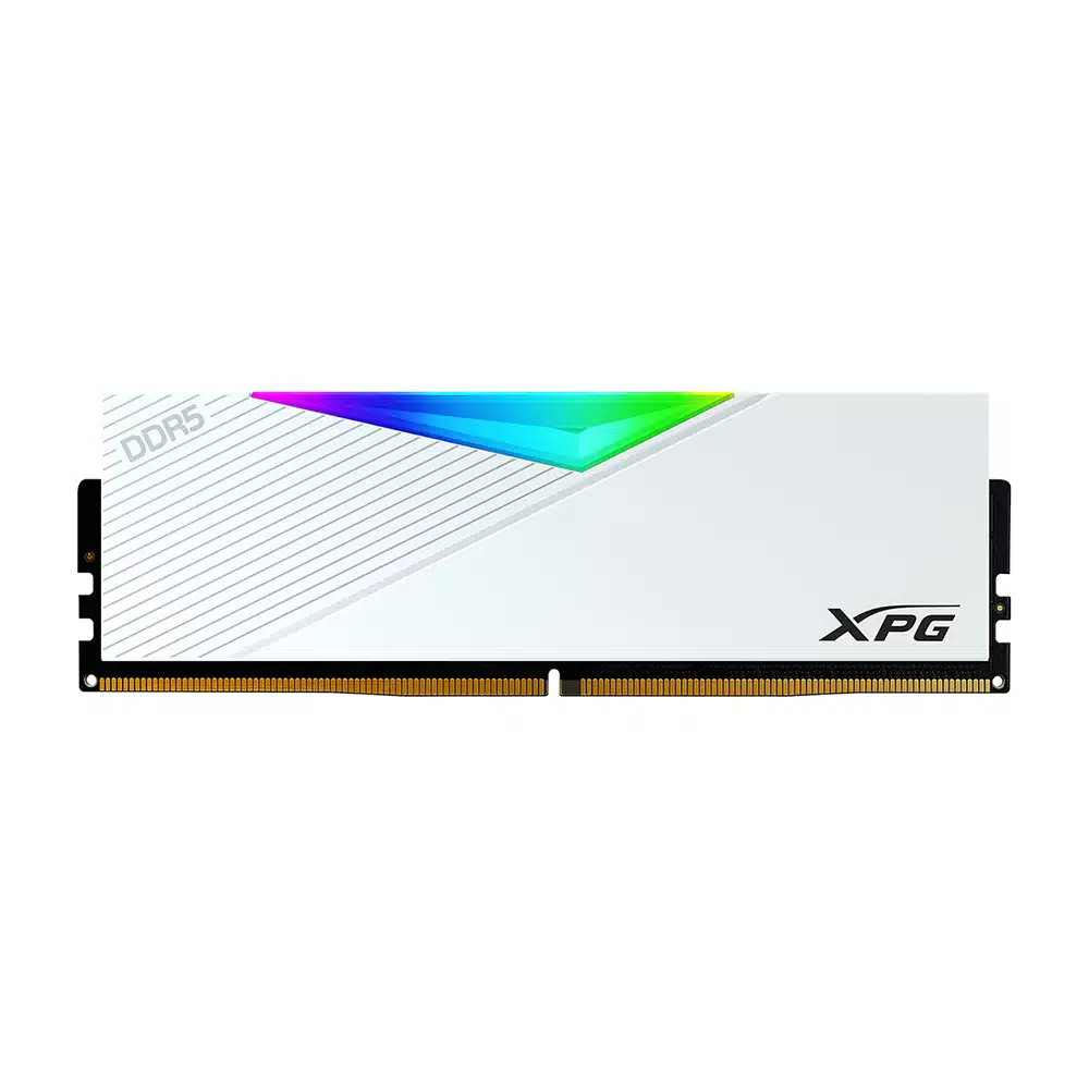 XPG Lancer DDR 5 RGB Ram in white color