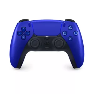 Ps5 dualsense controller in metallic blue color
