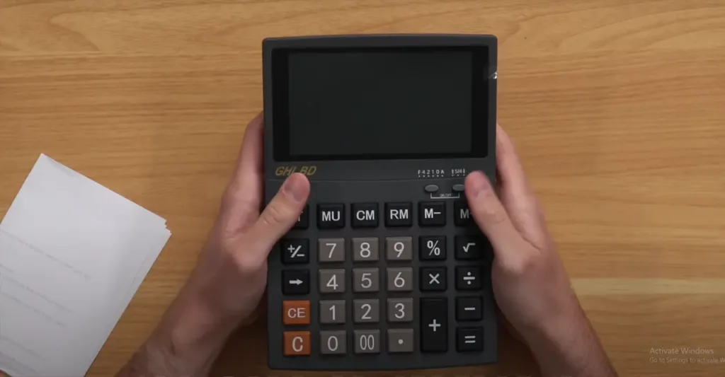 Initial impression ps5 calculator