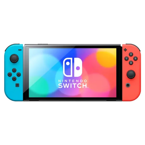 nintendo switch oled Neon blue red(1)