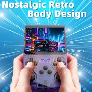 R36S Handheld Game Console Black 2