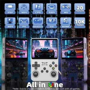 R36S Handheld Game Console Black 3