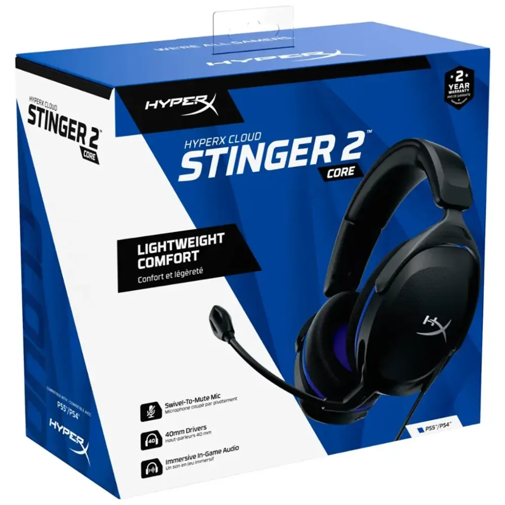 hyperx stiner 2 core headsets black 25439