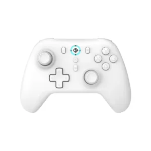 Cosmic Byte Blitz Wireless + Wired Controller for PC, Hall Effect Joystick & Triggers, 1000Hz Polling Rate - White